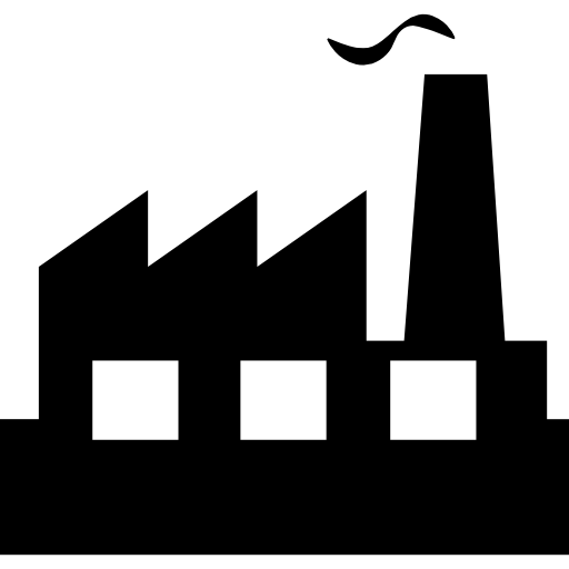 ícone de uma indústria